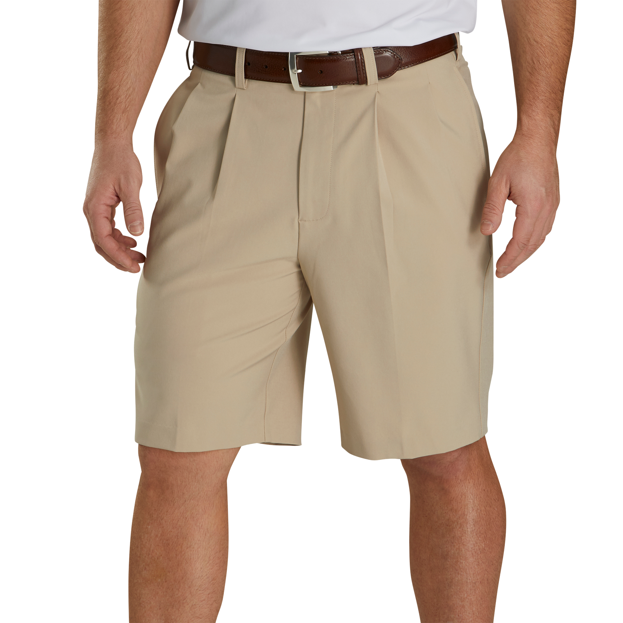 Pleated 9.5" Inseam Short