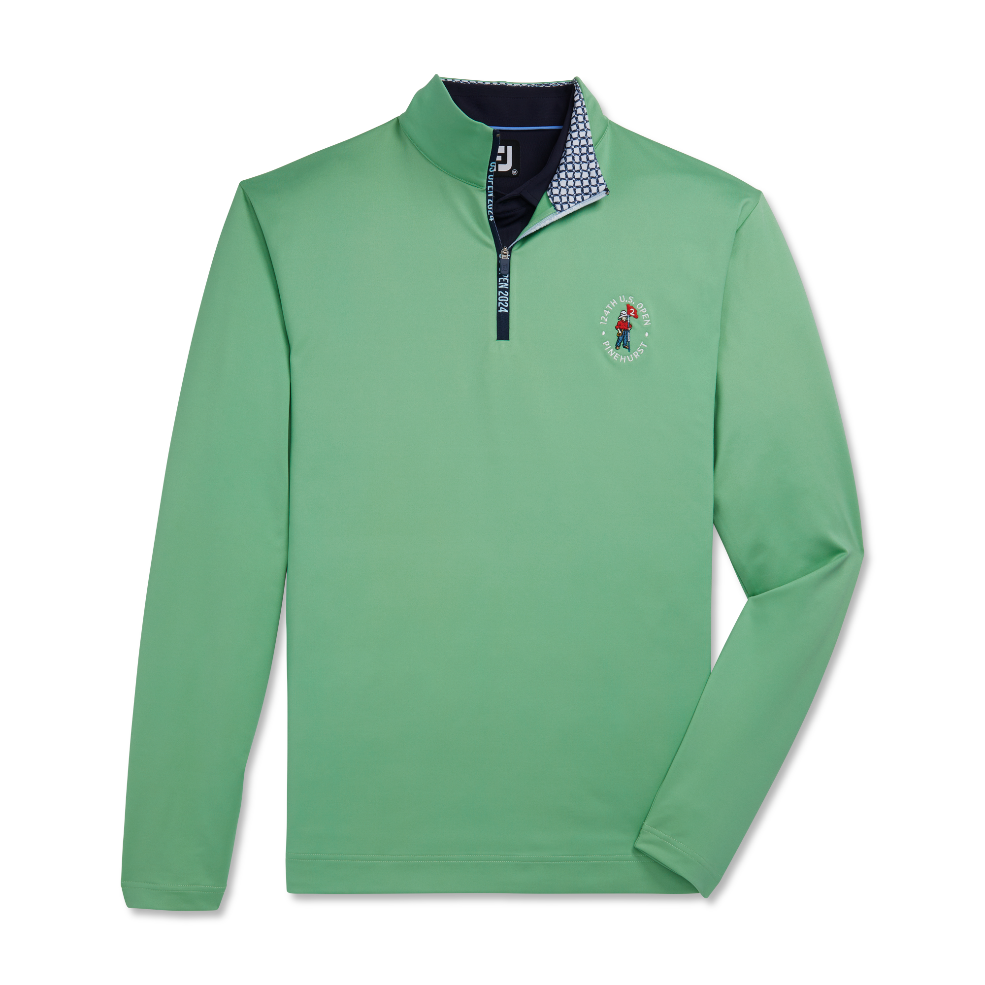 2024 U.S. Open Solid Quarter-Zip Mid-Layer