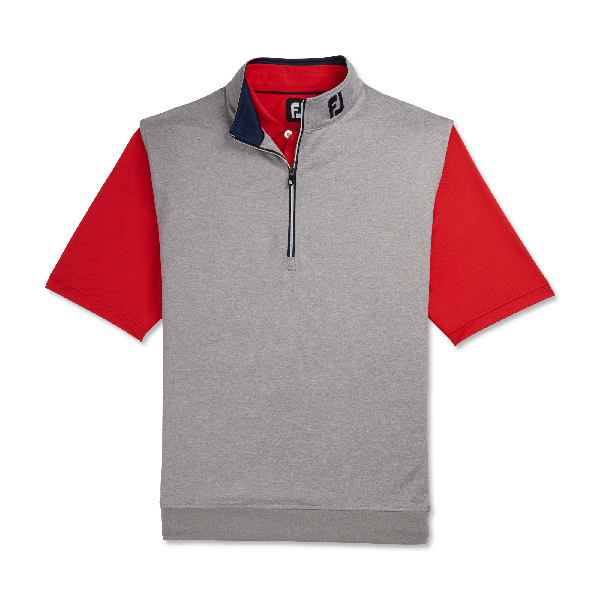Half-Zip Jersey Vest - FJ Tour Collar