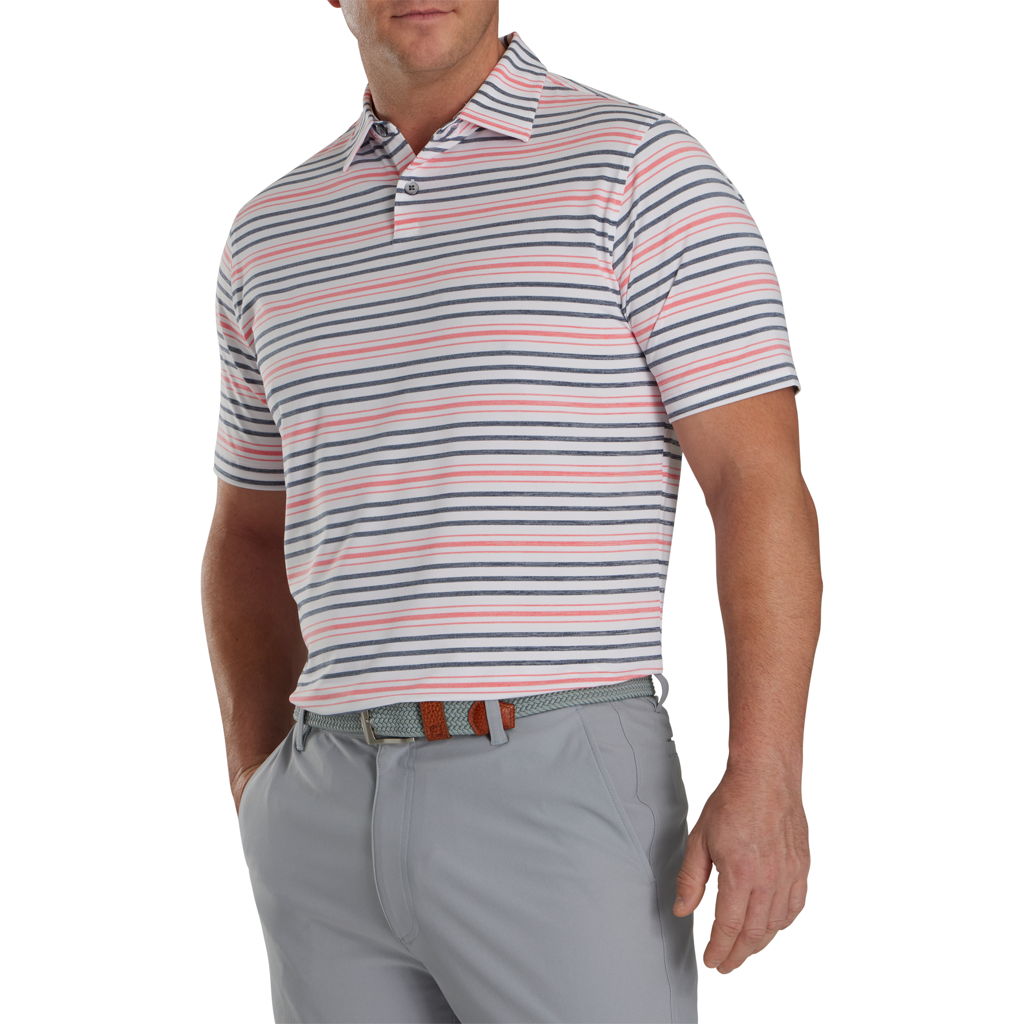 Space Dye Stripe Lisle