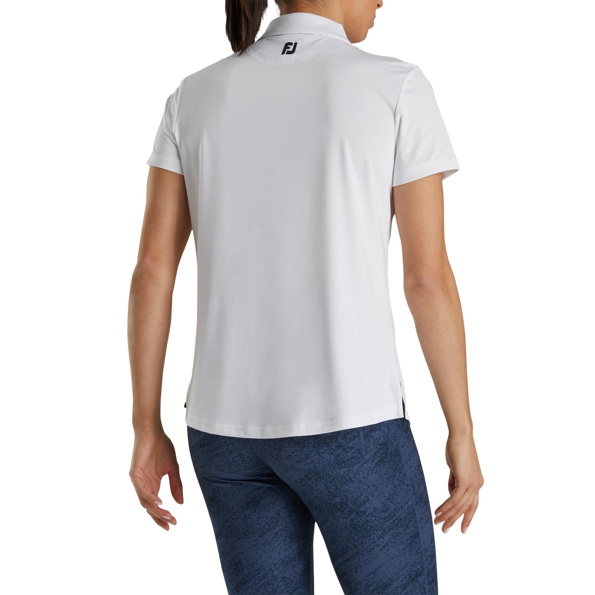 Solid Lisle - FJ Tour Collar Women