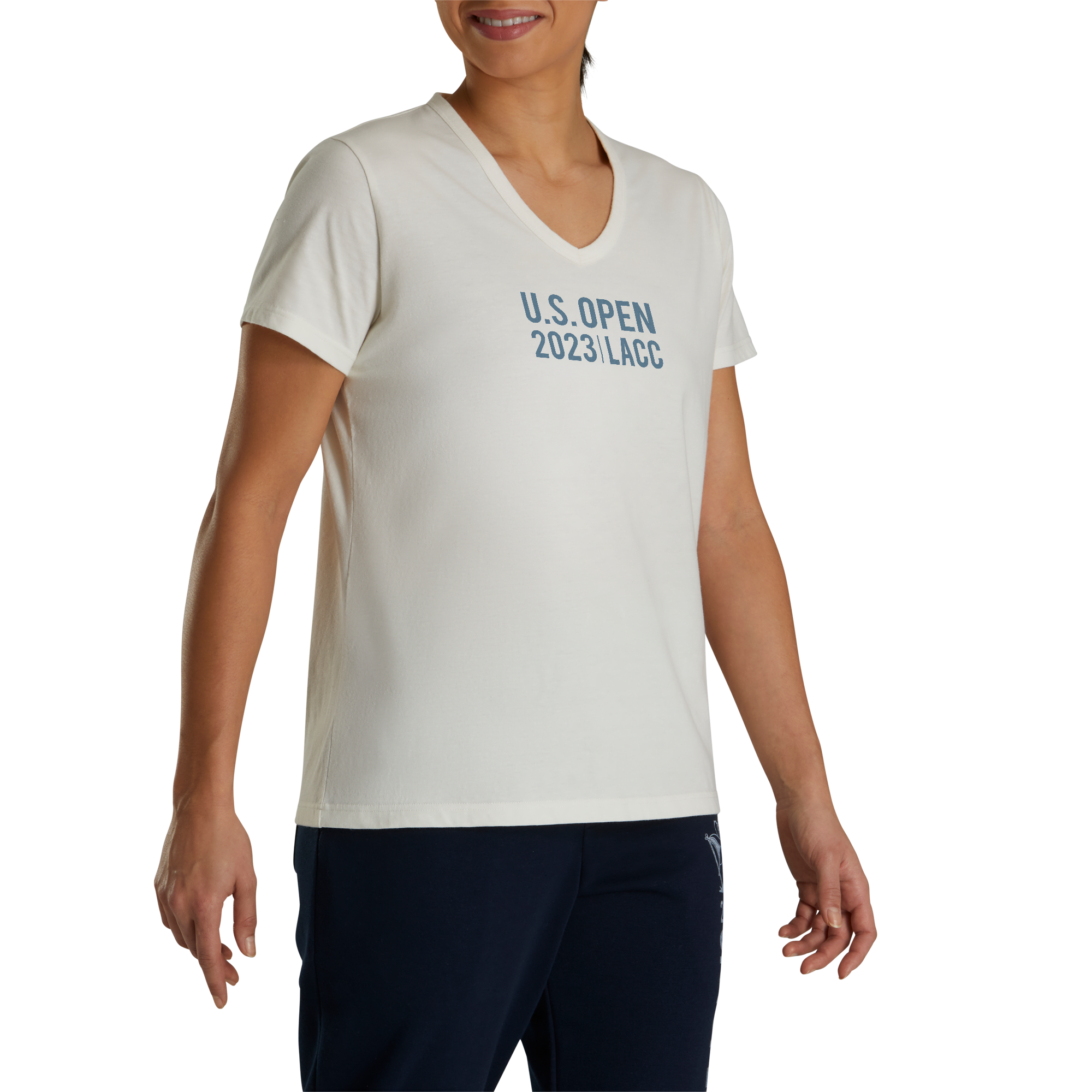 2023 U.S. Open V-Neck T-Shirt Women-Previous Season Style