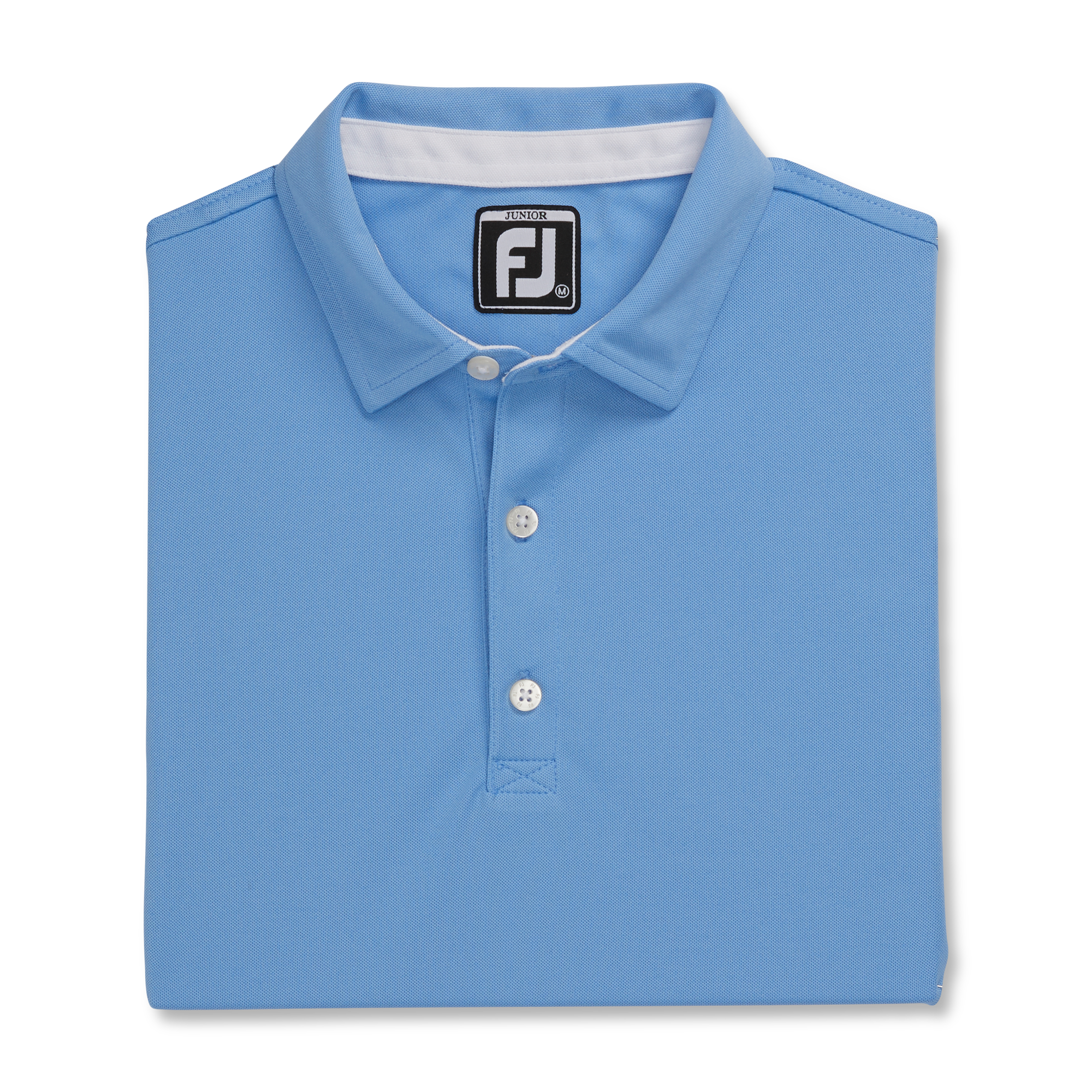 Solid Pique Self Collar Junior