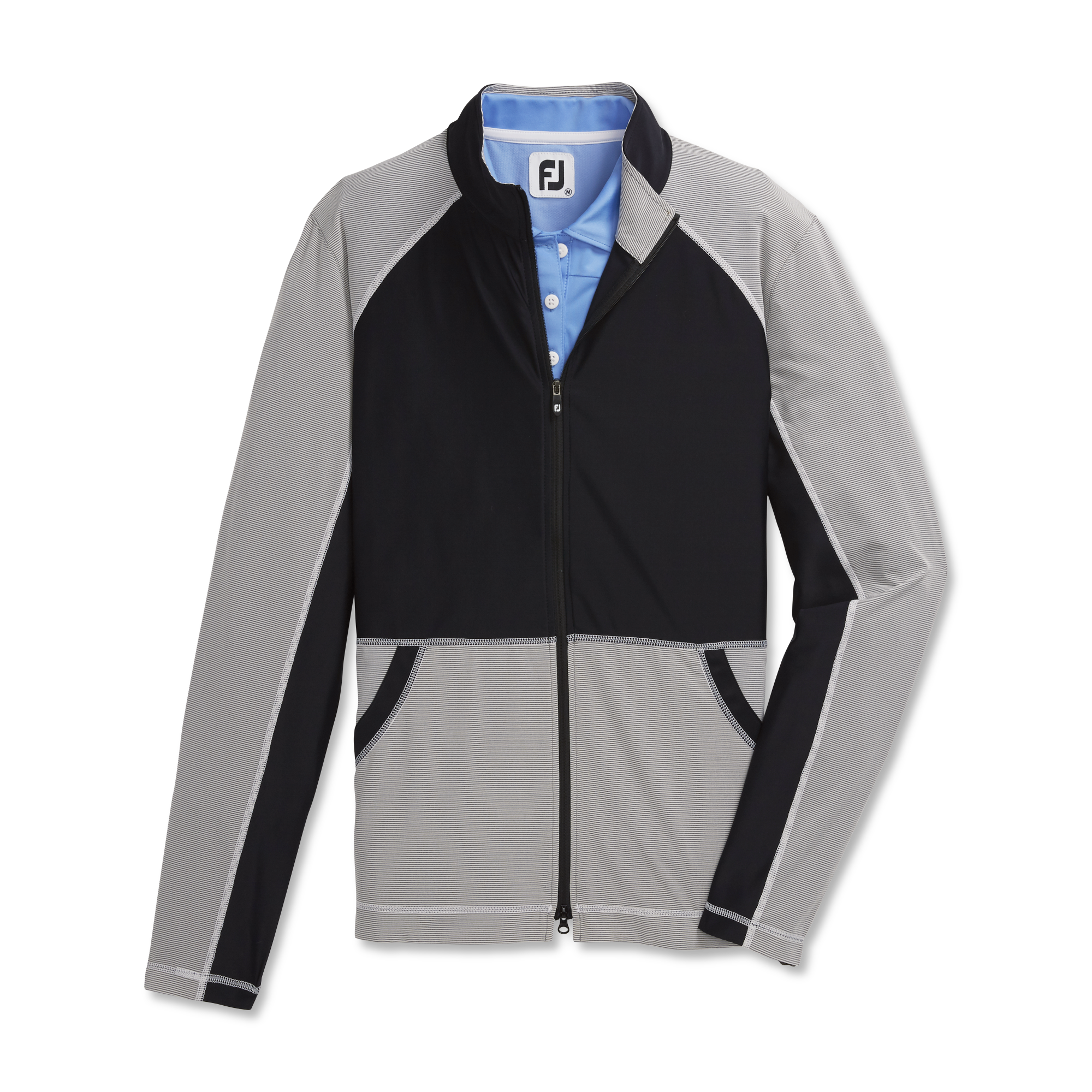 Full-Zip Mini Stripe Mid Layer Women-Previous Season Style