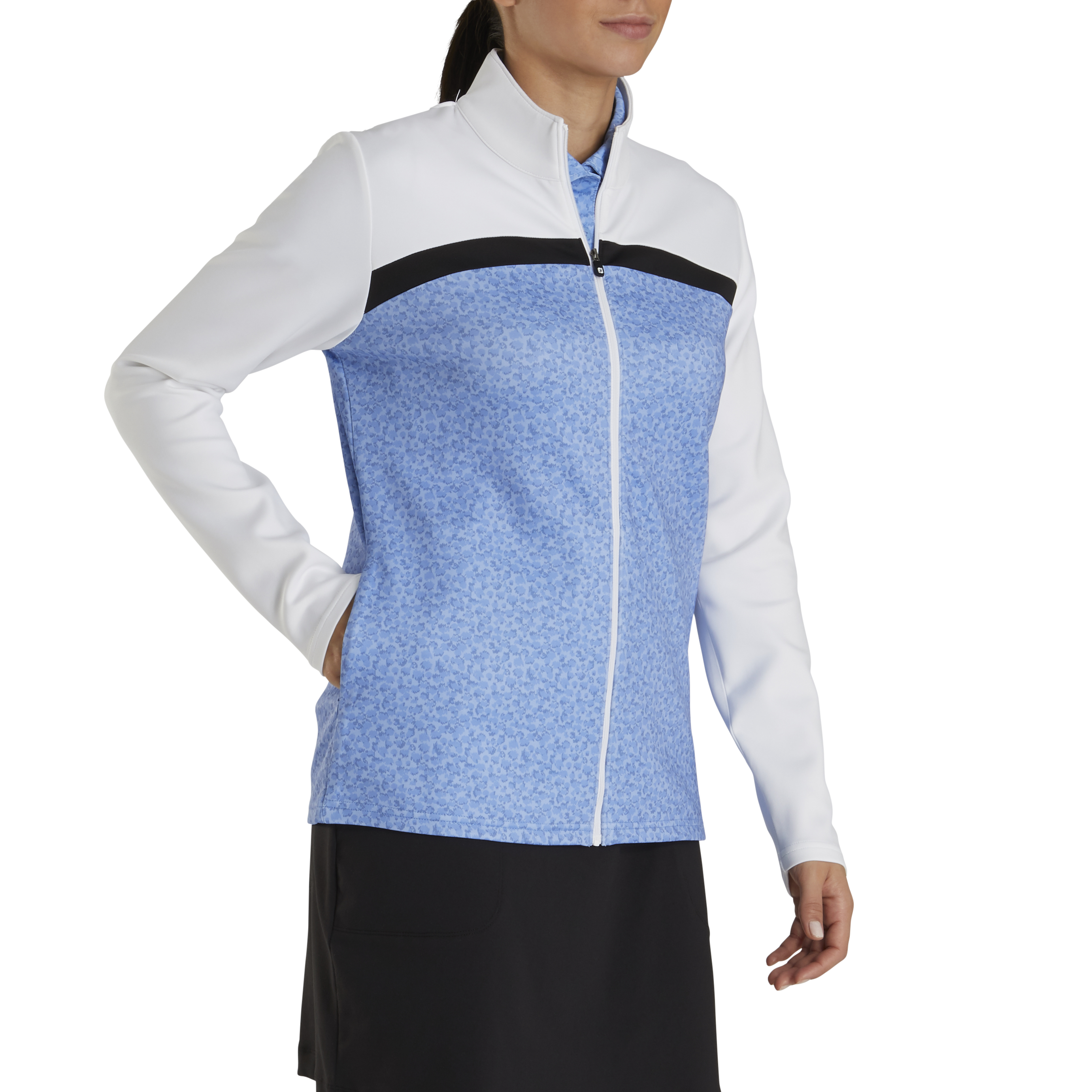 Full-Zip Double Jersey Mid-Layer Women-Previous Season Style