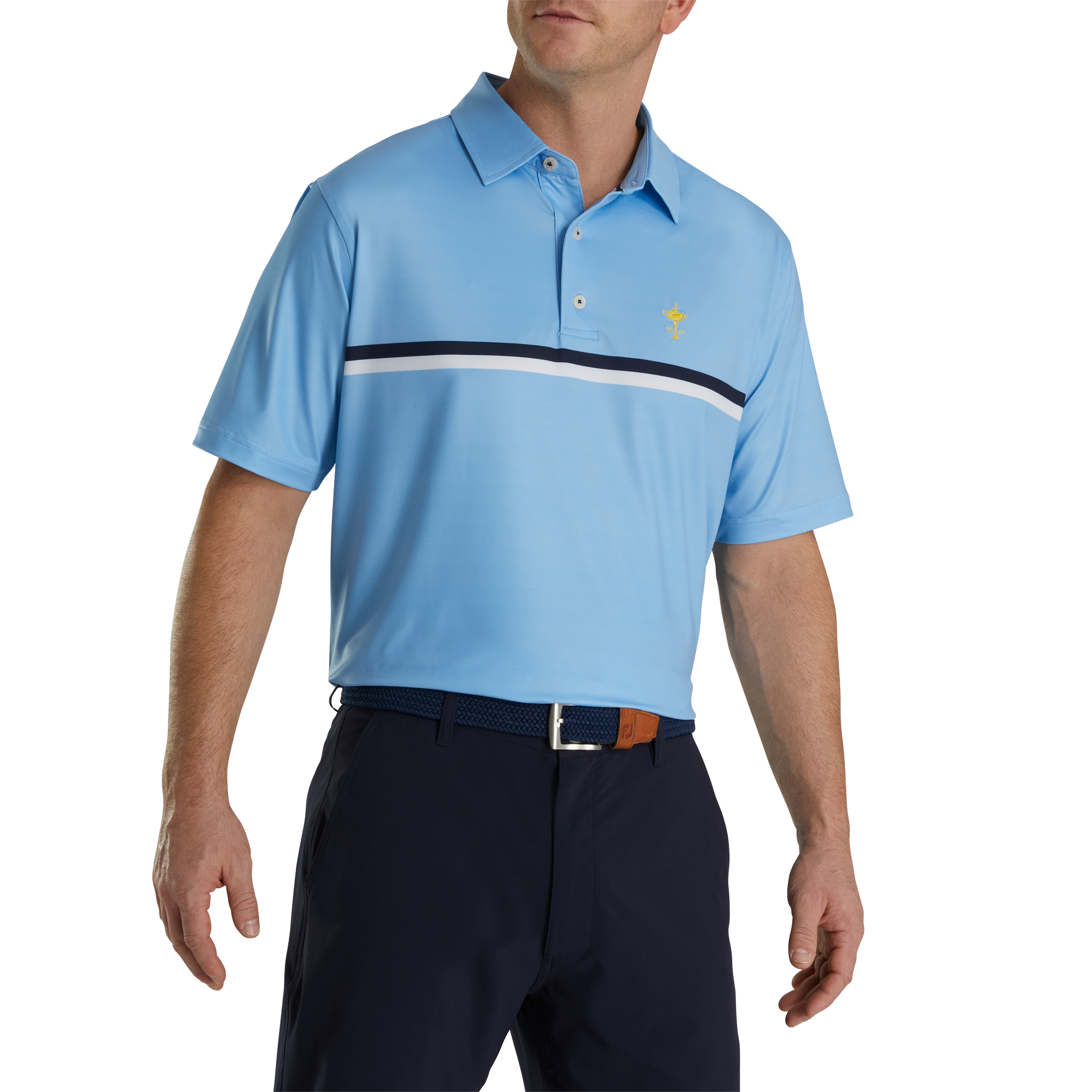 1927 Trophy Double Chest Stripe Self Collar-Previous Season Style