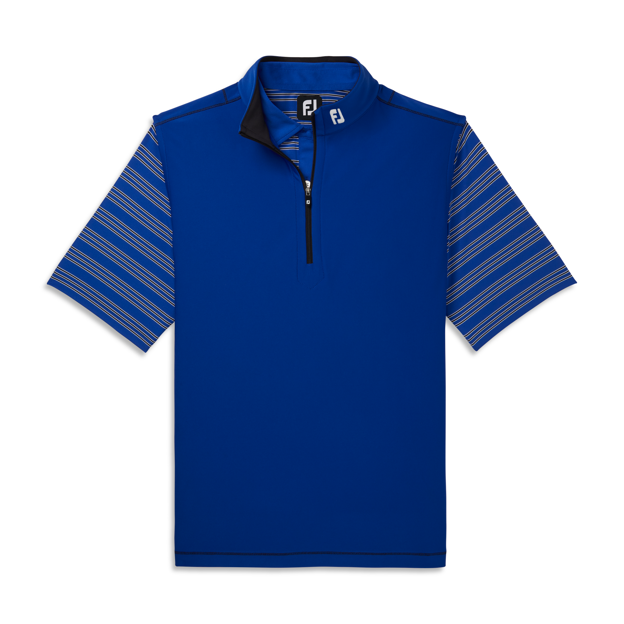 Quarter-Zip Brushed Back Vest - FJ Tour Logo-Previous Season Style