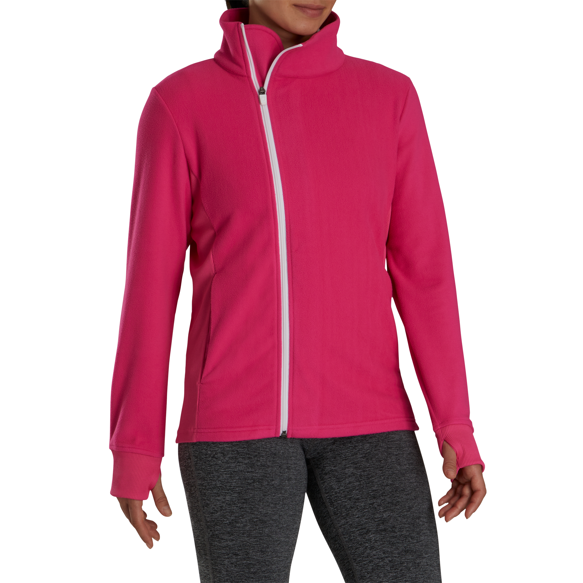 Asymmetric Full-Zip Fleece Women-Previous Season Style
