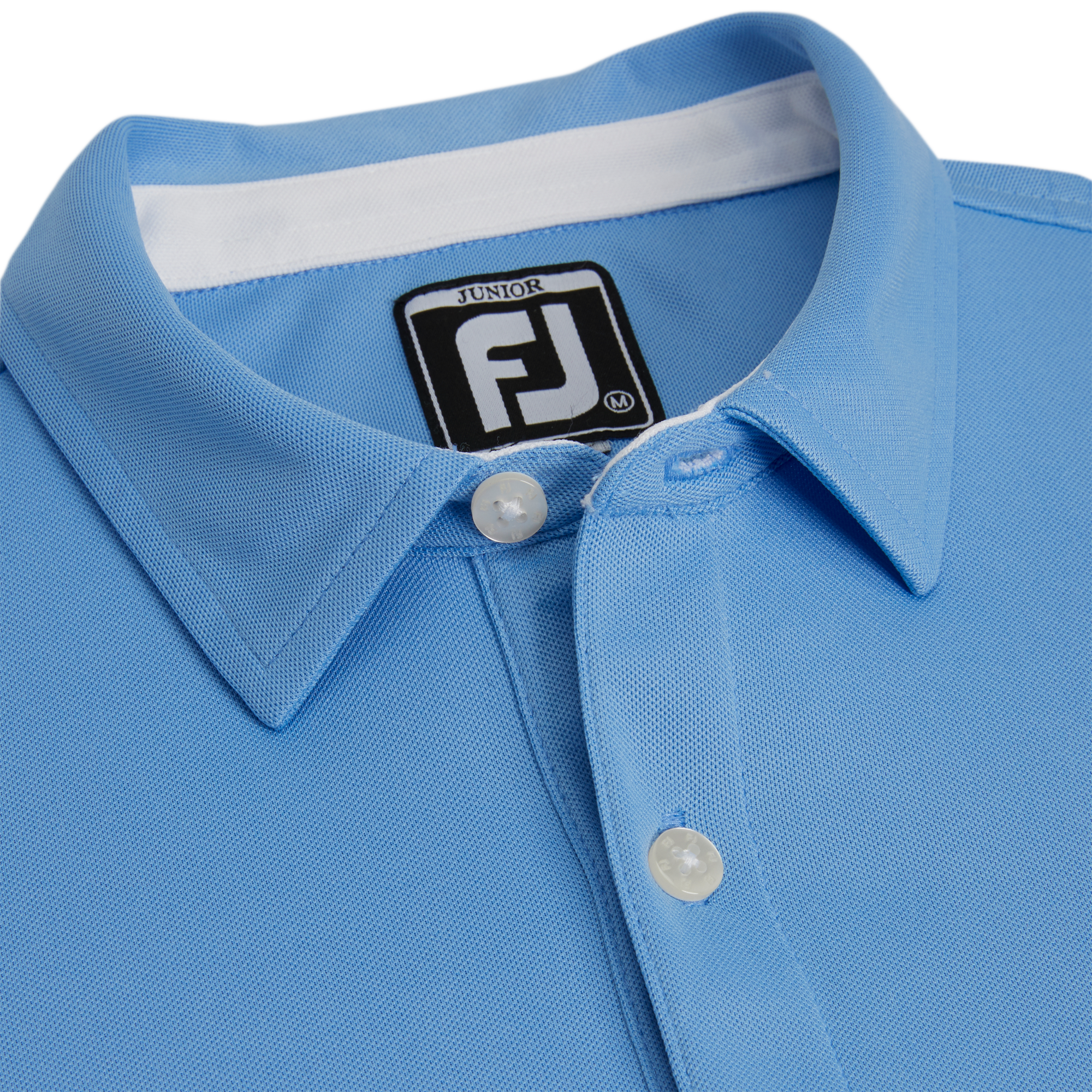 Solid Pique Self Collar Junior