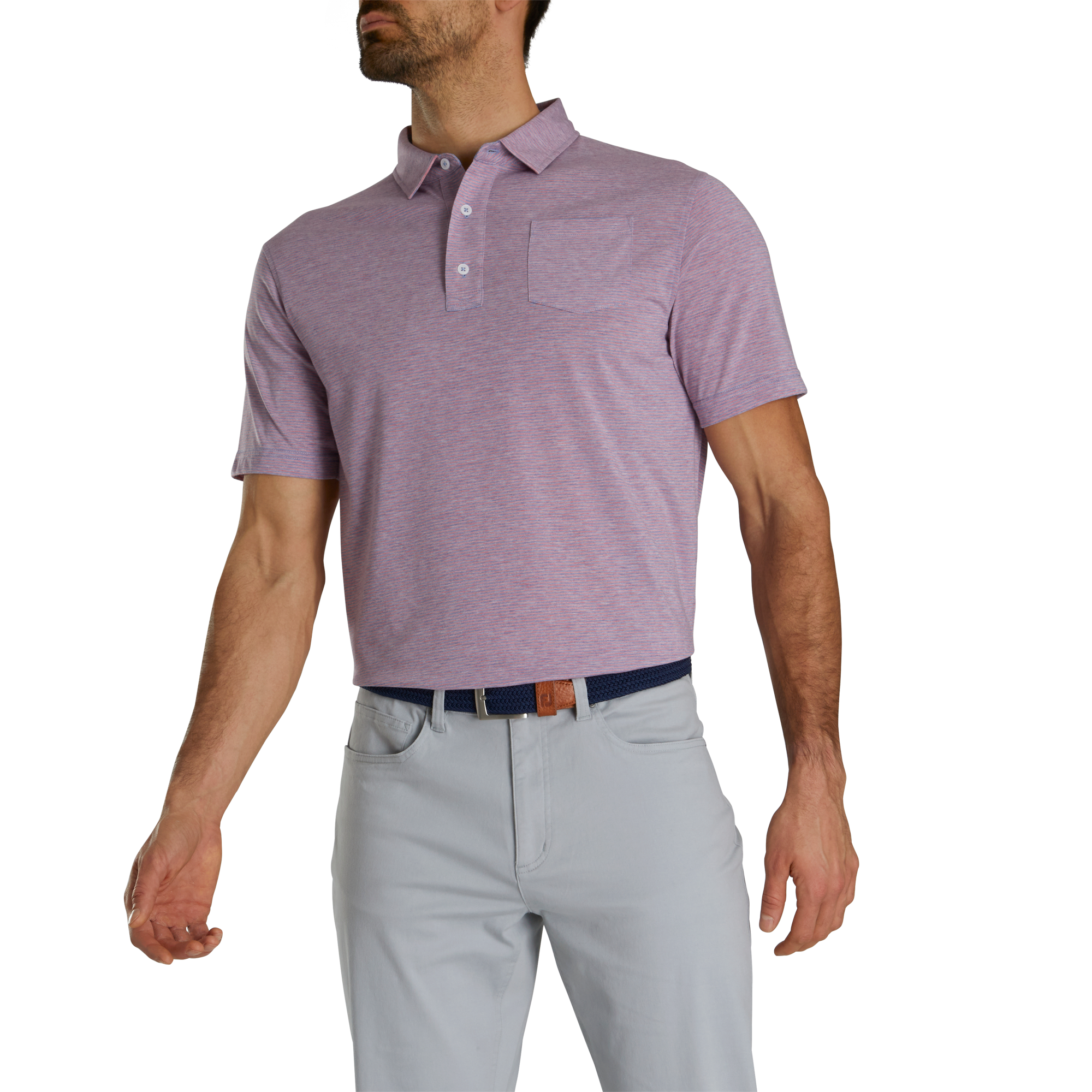 Athletic Fit Stripe Jersey