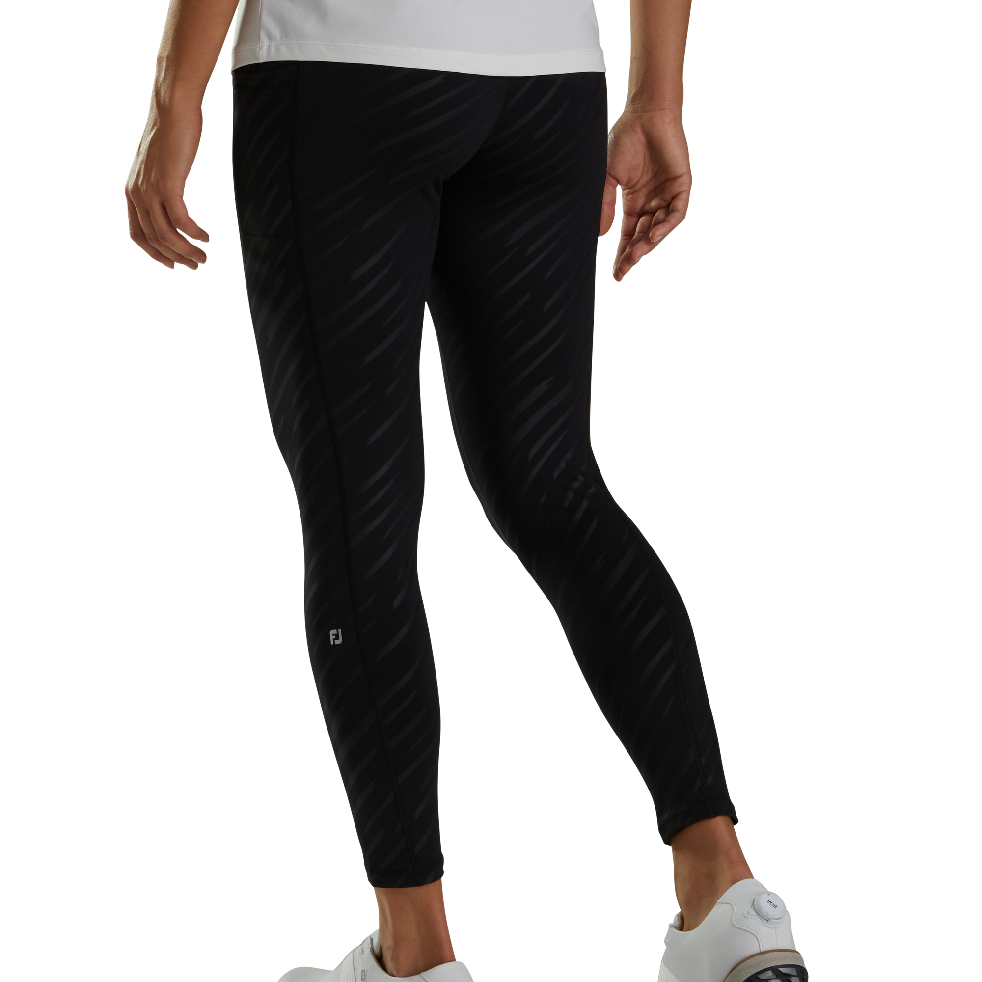 Embossed Leggings Women