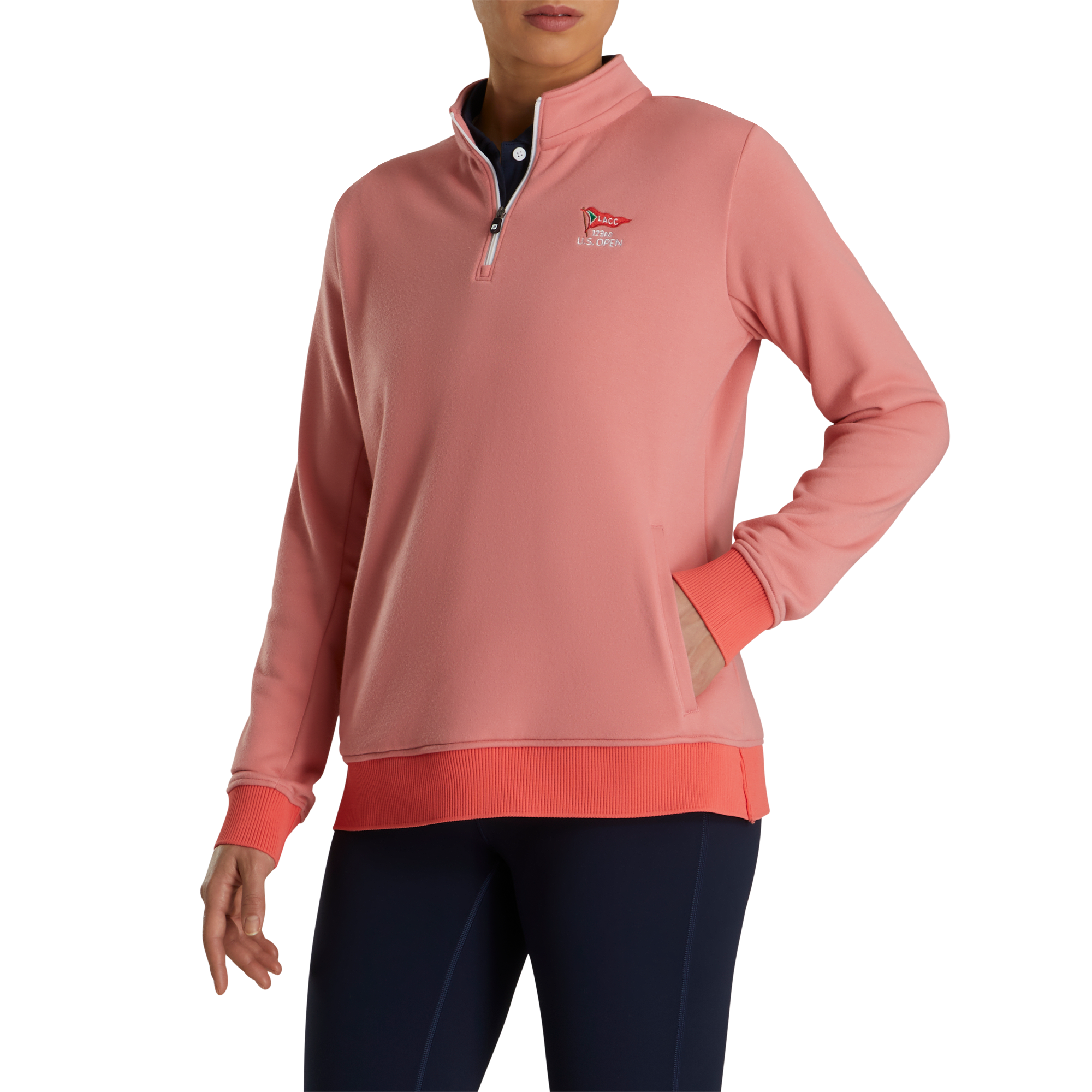 2023 U.S. Open Quarter-Zip Pullover Women-Previous Season Style
