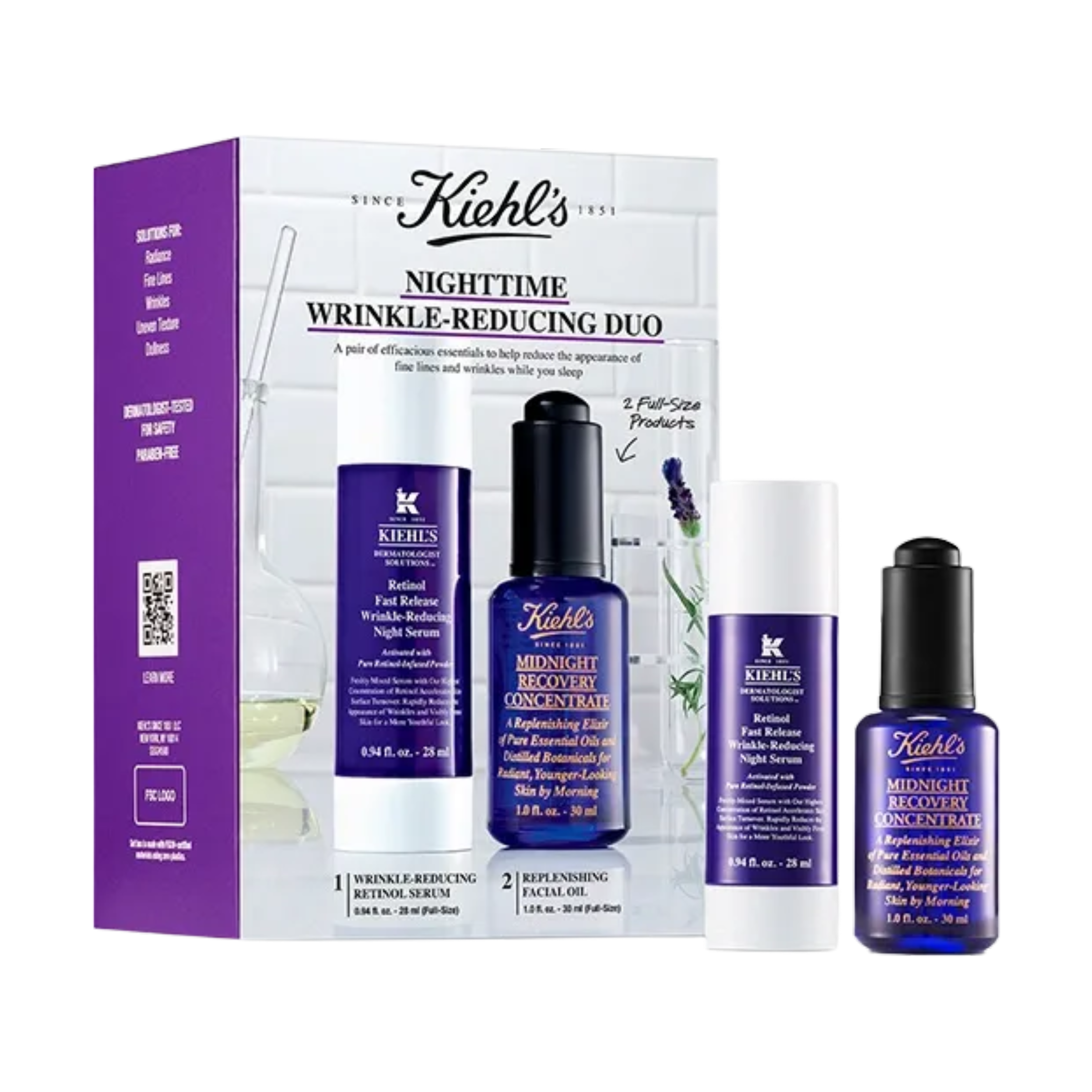 Nighttime Wrinkle Reducing Skincare Gift Set