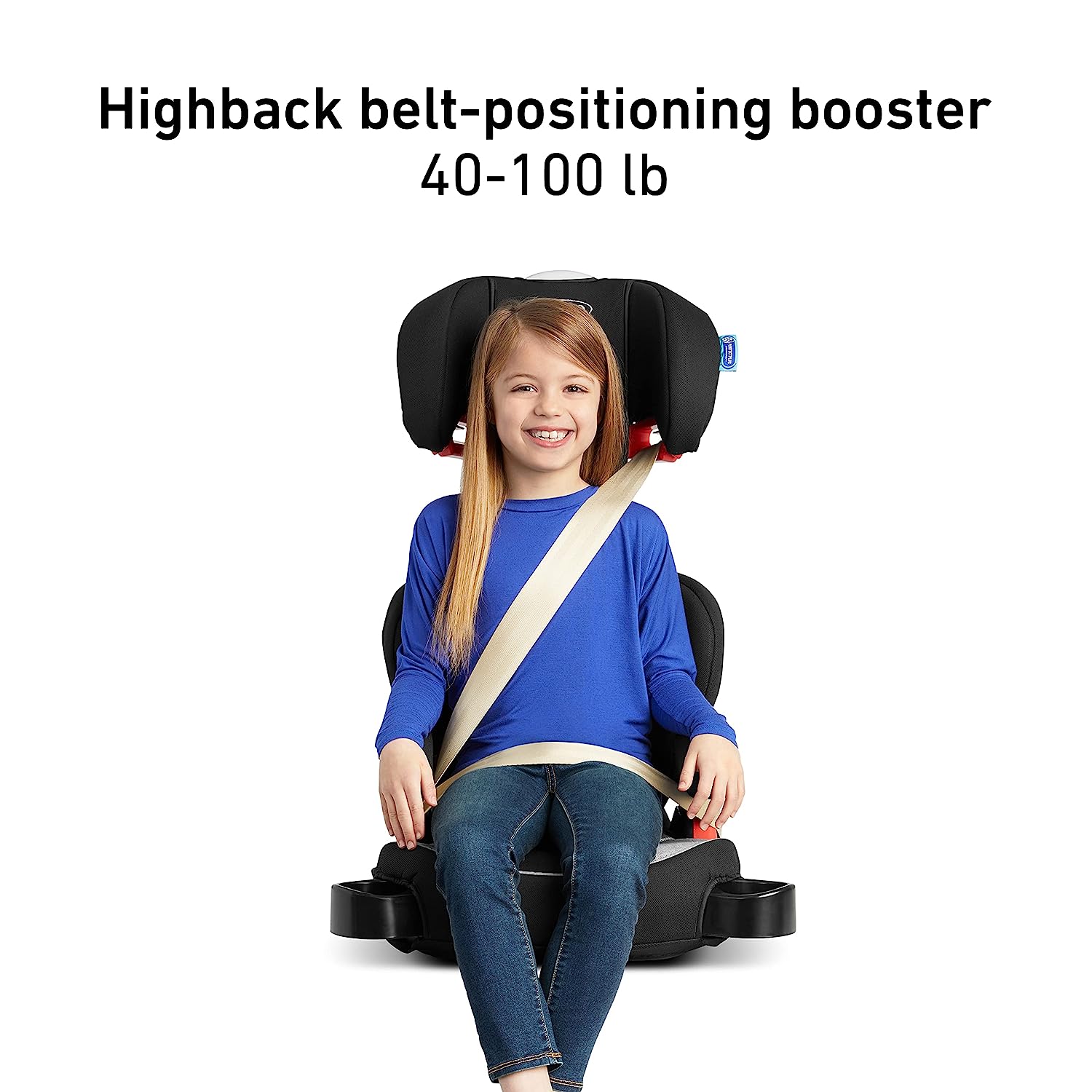 TurboBooster Highback Booster Seat, Glacie