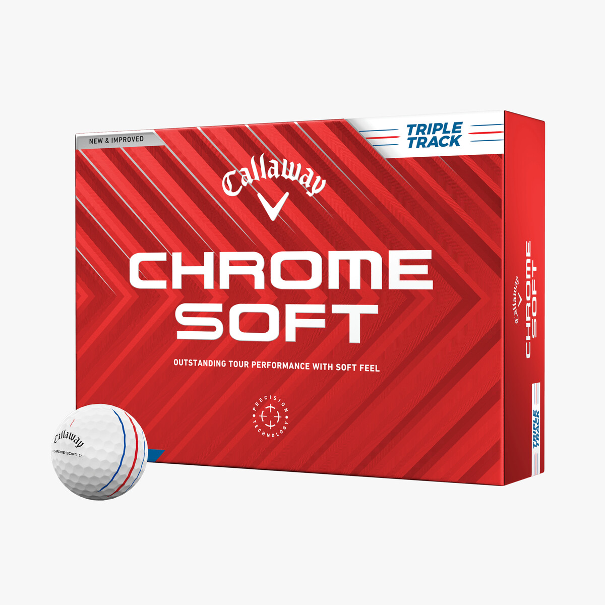 Chrome Soft Triple Track Golf Balls - CallawayAp