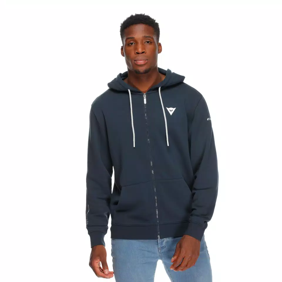 SPEED DEMON - FULL-ZIP 100% COTTON HOODIE - DAINESE
