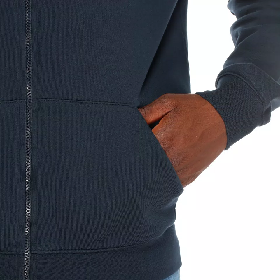 SPEED DEMON - FULL-ZIP 100% COTTON HOODIE - DAINESE