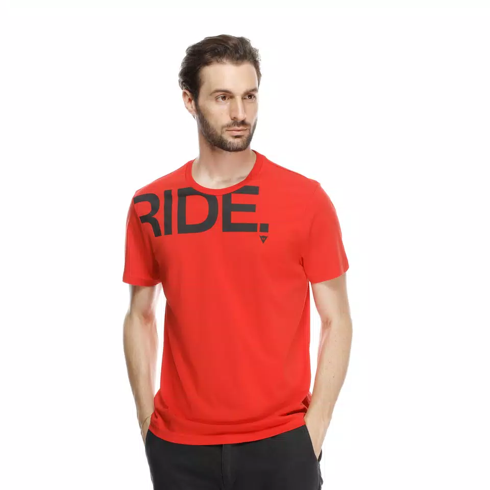 RIDE RESPECT - MEN'S CREWNECK T-SHIRT - DAINESE