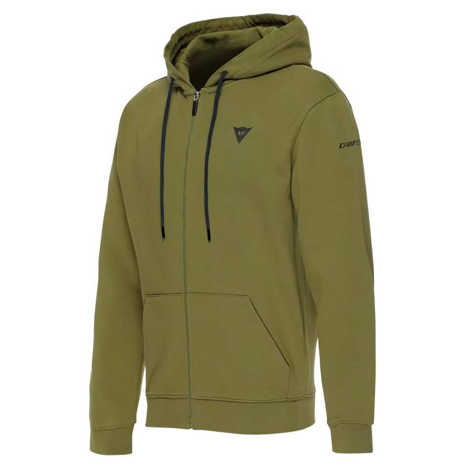 SPEED DEMON - FULL-ZIP 100% COTTON HOODIE - DAINESE