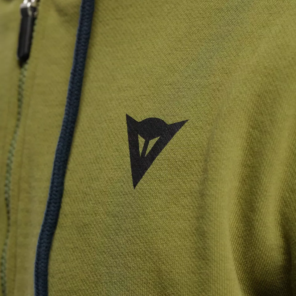 SPEED DEMON - FULL-ZIP 100% COTTON HOODIE - DAINESE