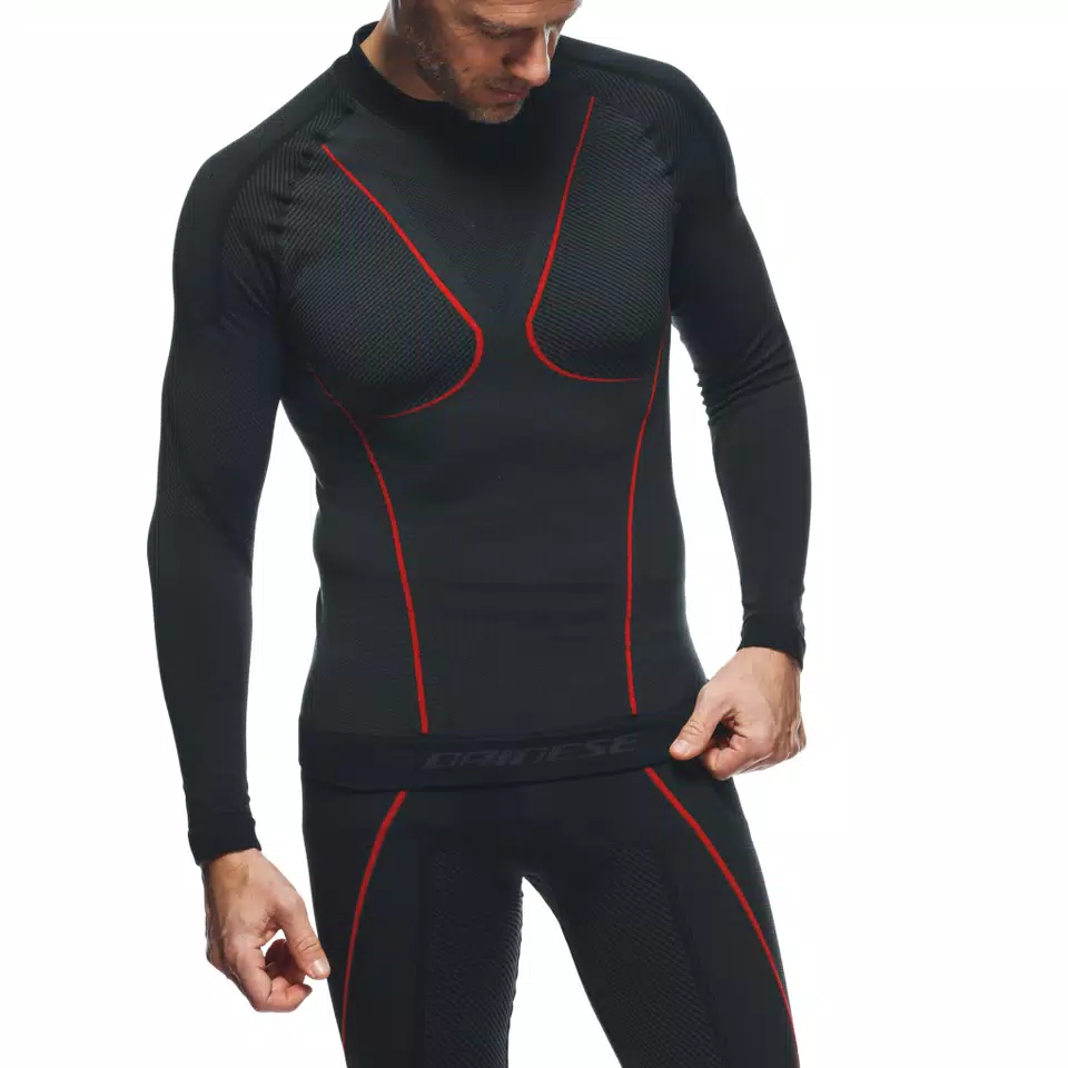 MEN'S MOTORCYCLE LONG-SLEEVE THERMAL TEE - DAINESE