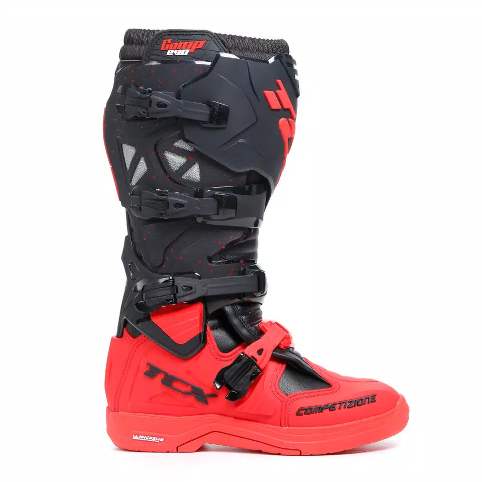 COMP EVO 2 MICHELIN - BLACK/RED - DAINESE