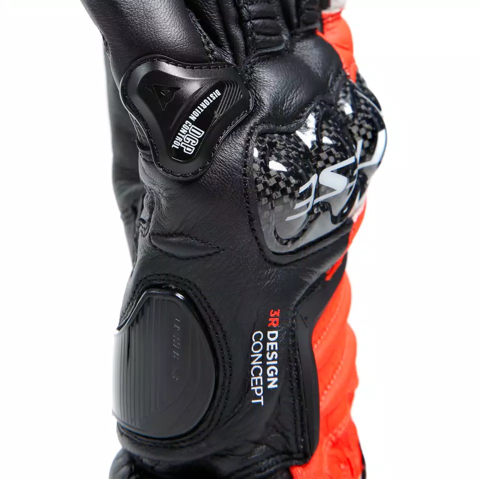 CARBON 4 - MEN'S MOTORCYCLE LONG LEATHER GLOVES - DAINESE