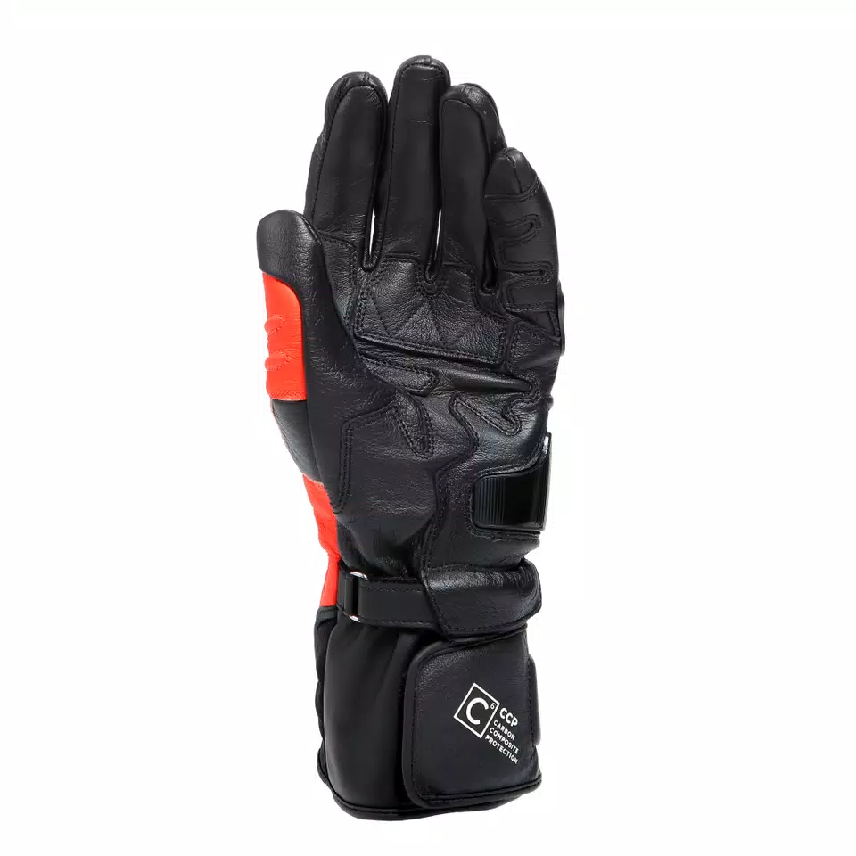 CARBON 4 - MEN'S MOTORCYCLE LONG LEATHER GLOVES - DAINESE