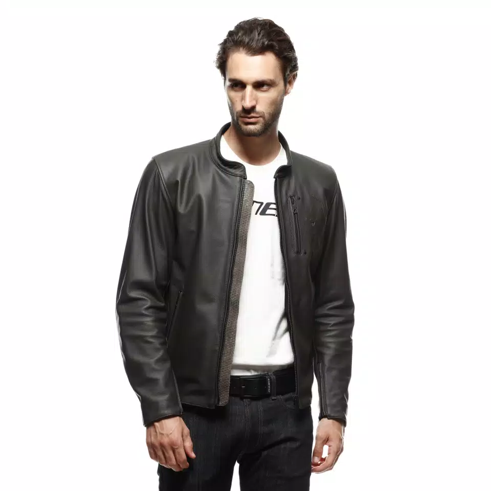 FULCRO - MEN'S MOTORCYCLE LEATHER JACKET - DAINESE