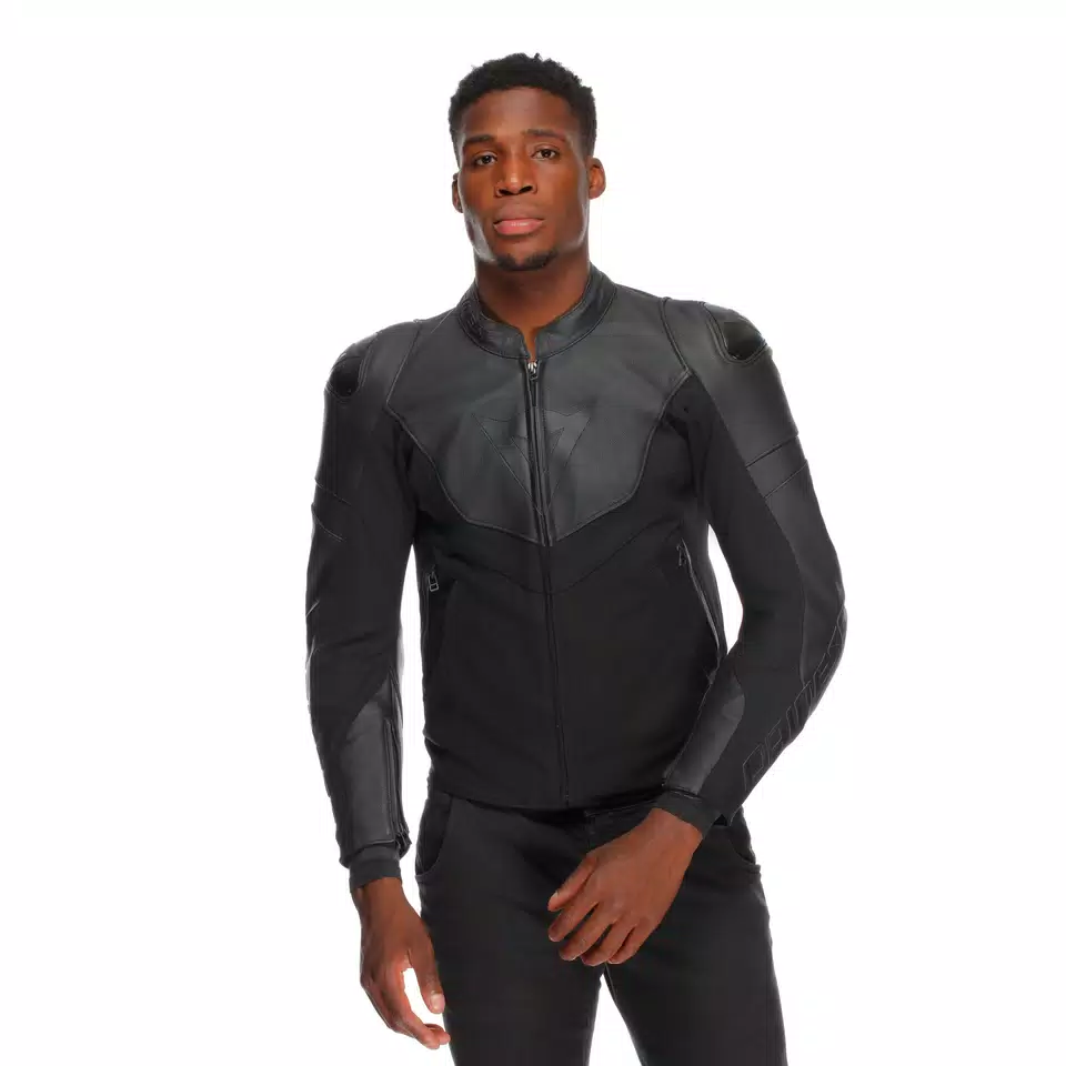IPERATTIVA - MEN LEATHER-TEXTILE MOTORCYCLE JACKET - DAINESE