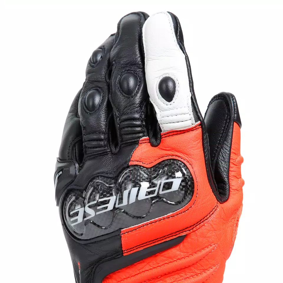 CARBON 4 - MEN'S MOTORCYCLE LONG LEATHER GLOVES - DAINESE