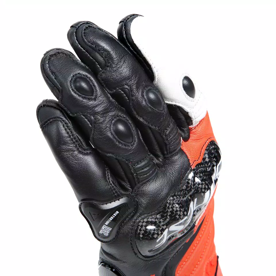 CARBON 4 - MEN'S MOTORCYCLE LONG LEATHER GLOVES - DAINESE