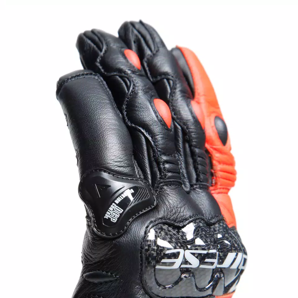 CARBON 4 - MEN'S MOTORCYCLE SHORT LEATHER GLOVES - DAINESE