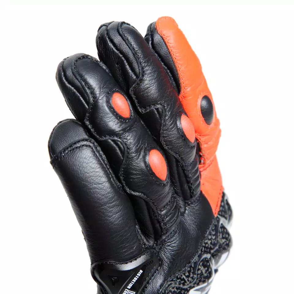 CARBON 4 - MEN'S MOTORCYCLE SHORT LEATHER GLOVES - DAINESE