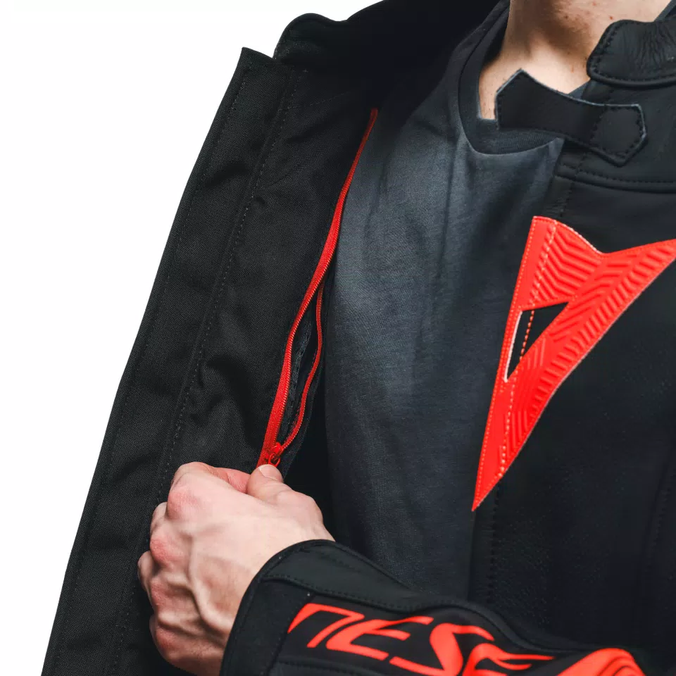 SUPER SPEED 4 - MEN'S MOTORCYCLE PERFORATED LEATHER JACKET - DAINESE