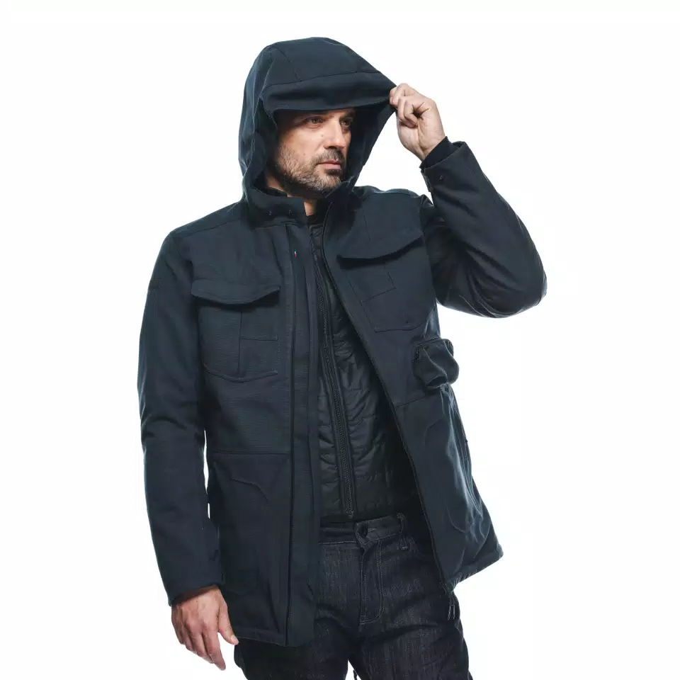 DUOMO ABSØLUTESHELL™ PRO - MEN'S WATERPROOF MOTORCYCLE PARKA - DAINESE