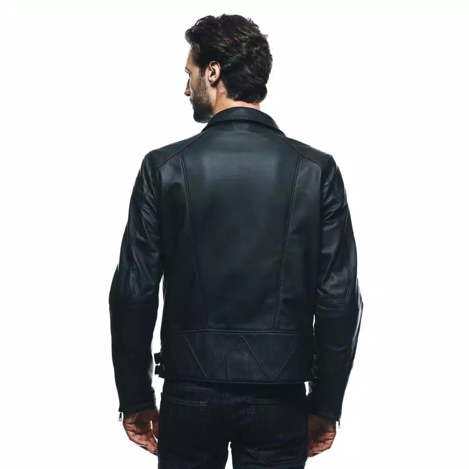 CHIODO - MEN'S MOTORCYCLE LEATHER JACKET - DAINESE