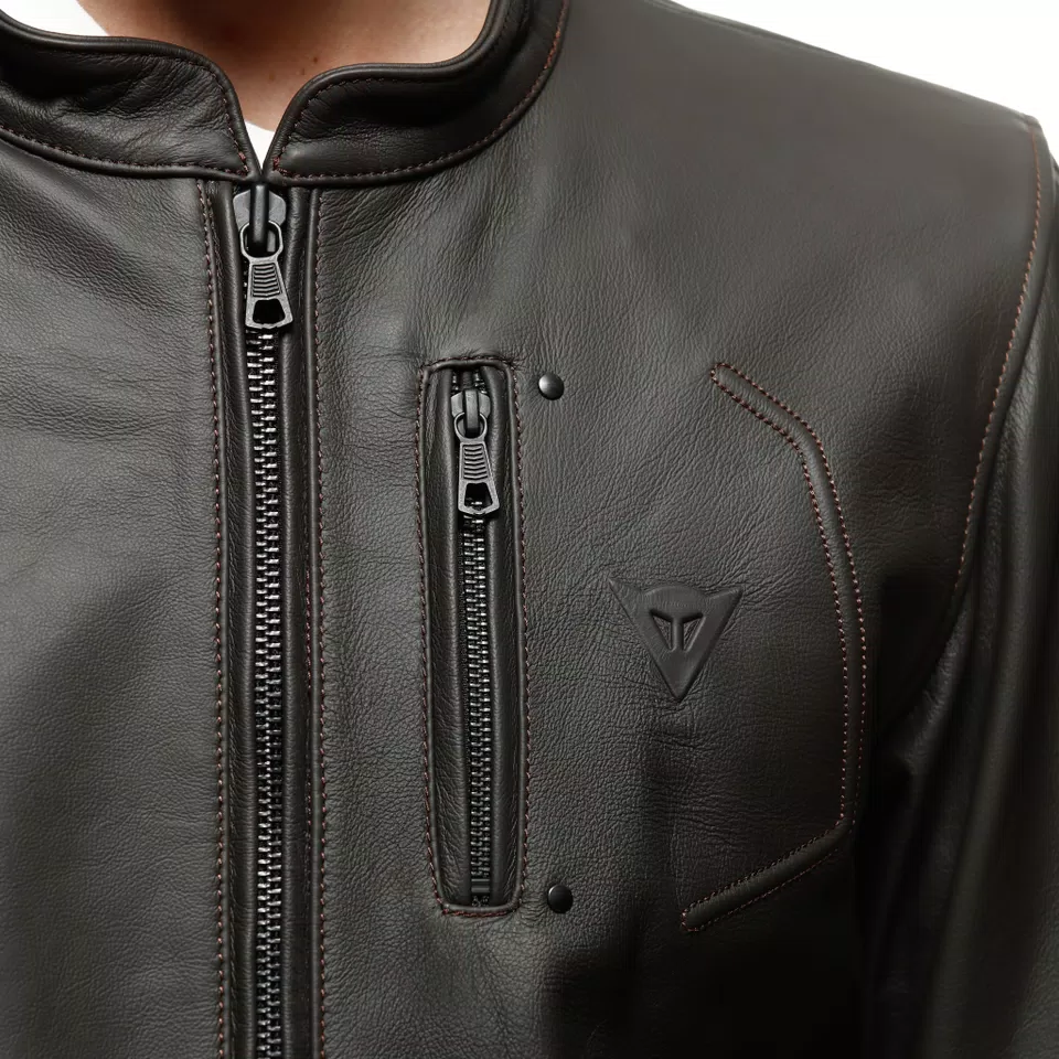 FULCRO - MEN'S MOTORCYCLE LEATHER JACKET - DAINESE