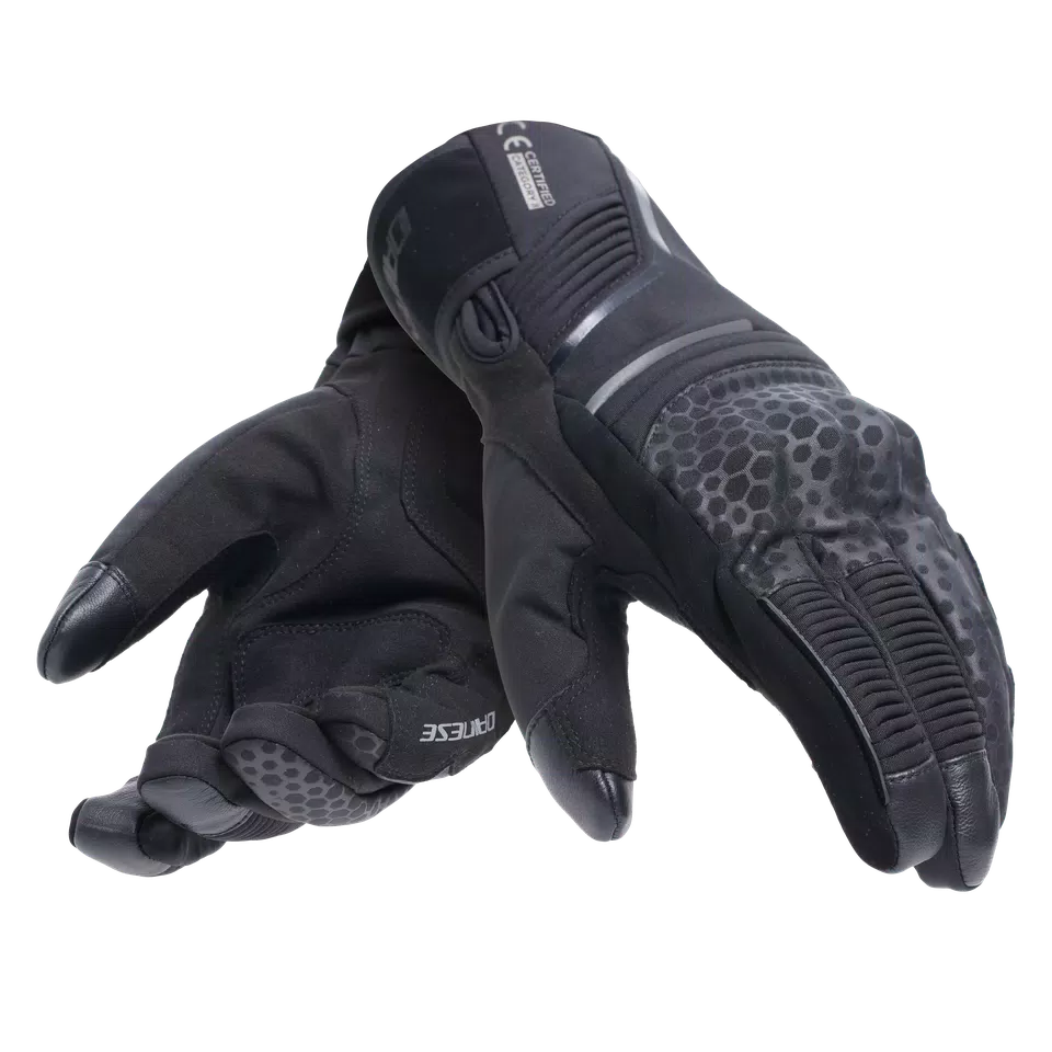 TEMPEST 2 D-DRY®- MEN'S WATERPROOF MOTORCYCLE GLOVES (SHORT) - DAINESE
