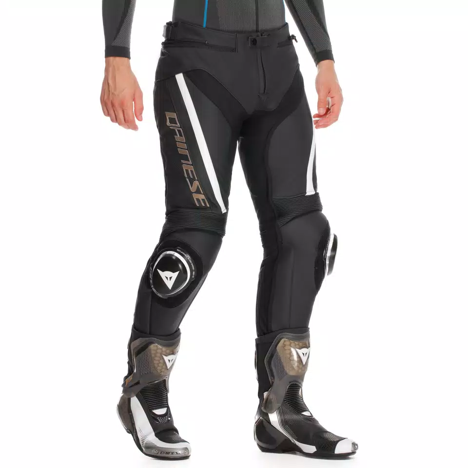 DELTA 4 - MEN'S MOTORCYCLE LEATHER PANTS - DAINESE