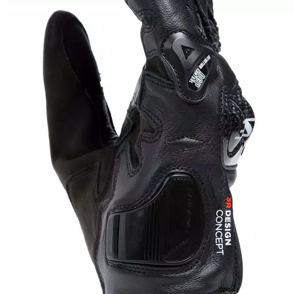 CARBON 4 - MEN'S MOTORCYCLE SHORT LEATHER GLOVES - DAINESE