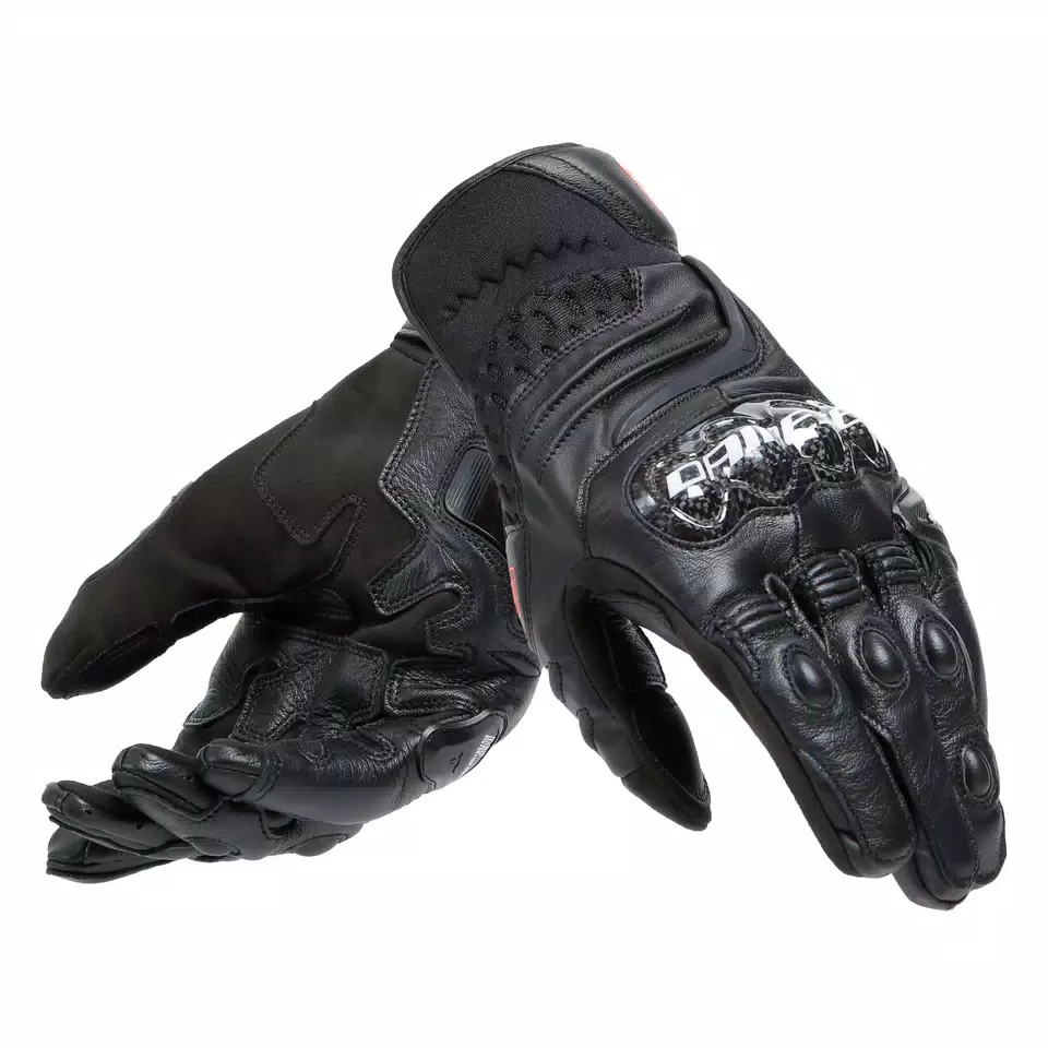 CARBON 4 - MEN'S MOTORCYCLE SHORT LEATHER GLOVES - DAINESE