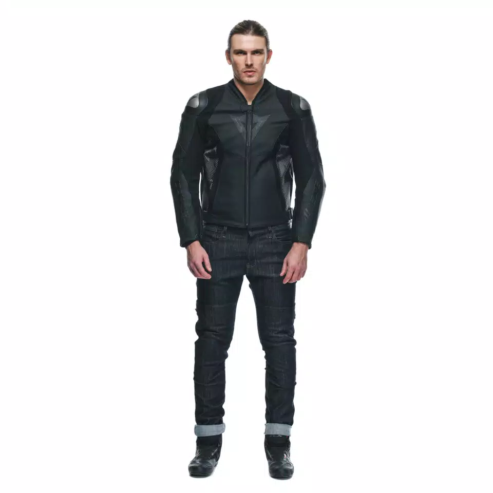 AVRO 5 - MEN'S MOTORCYCLE LEATHER JACKET - DAINESE