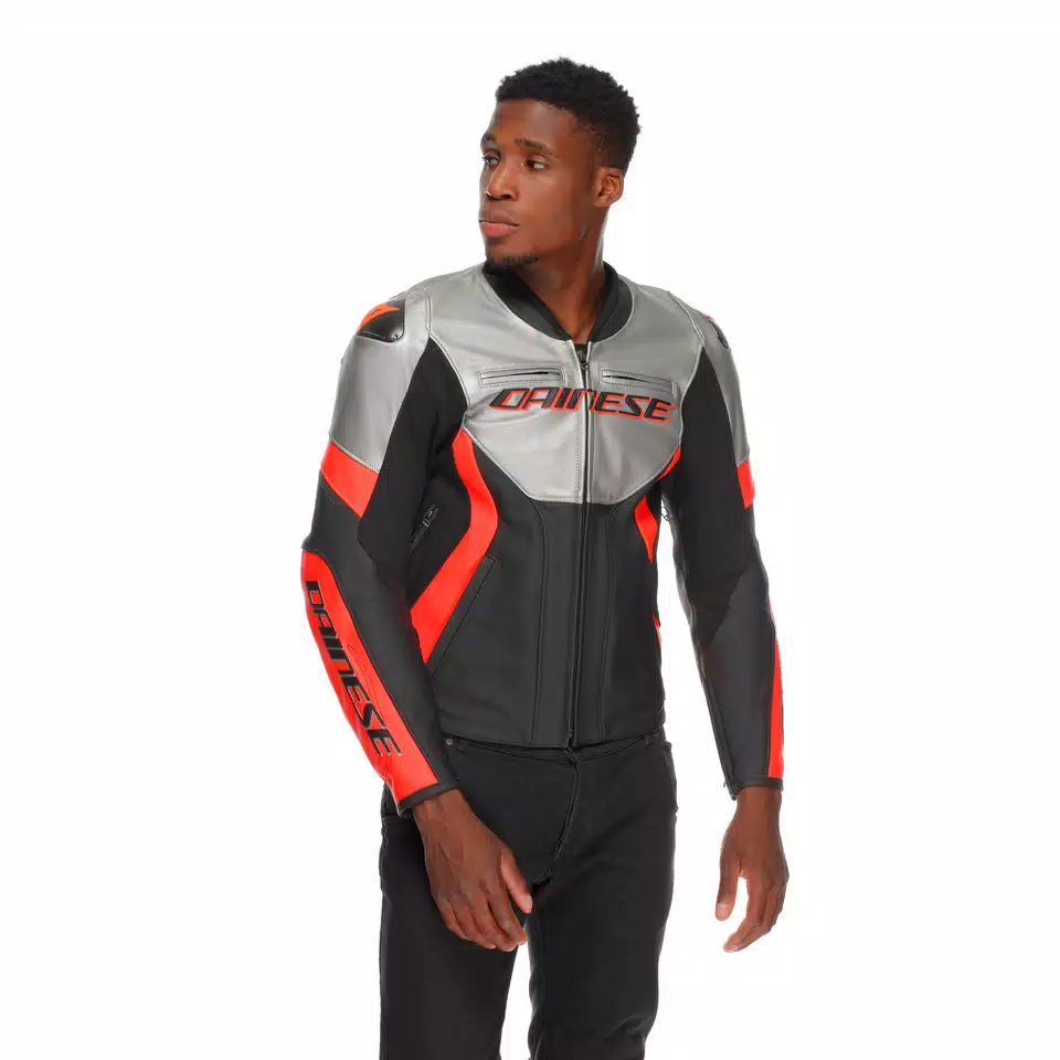 RACING 5 - MEN LEATHER MOTORCYCLE JACKET - DAINESE