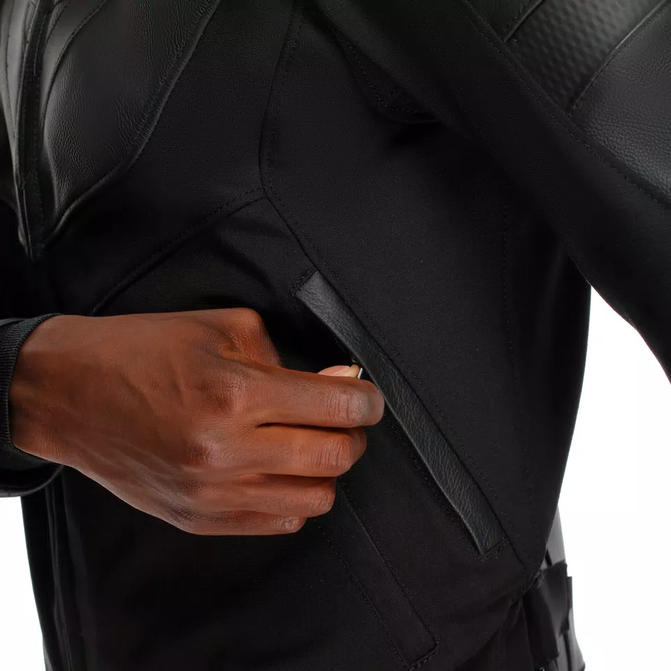 IPERATTIVA - MEN LEATHER-TEXTILE MOTORCYCLE JACKET - DAINESE