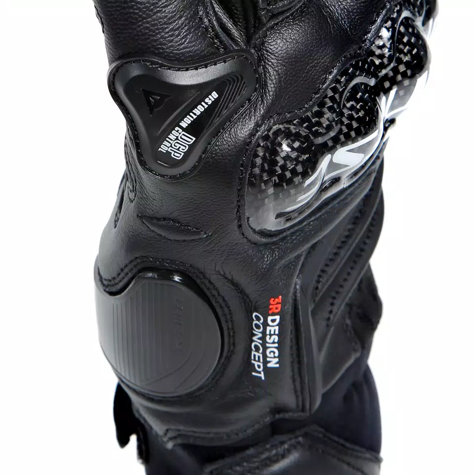 CARBON 4 - MEN'S MOTORCYCLE SHORT LEATHER GLOVES - DAINESE