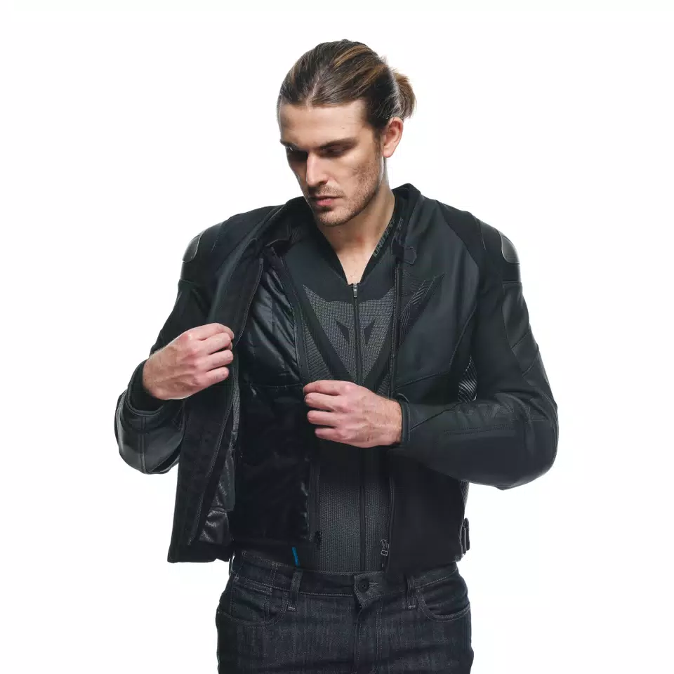 AVRO 5 - MEN'S MOTORCYCLE LEATHER JACKET - DAINESE