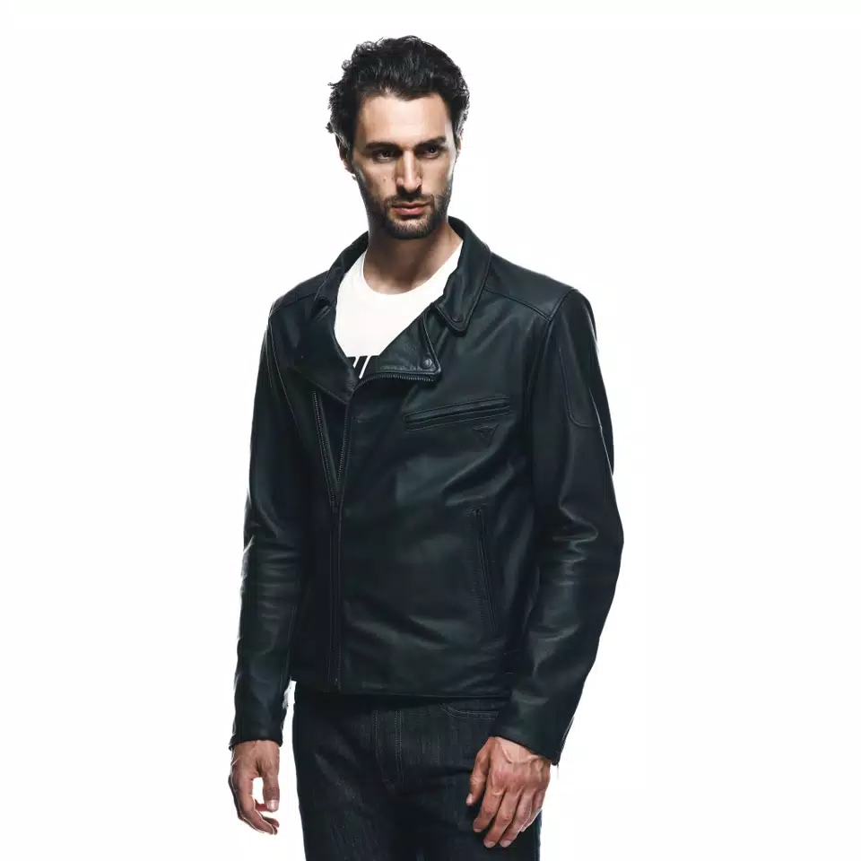 CHIODO - MEN'S MOTORCYCLE LEATHER JACKET - DAINESE