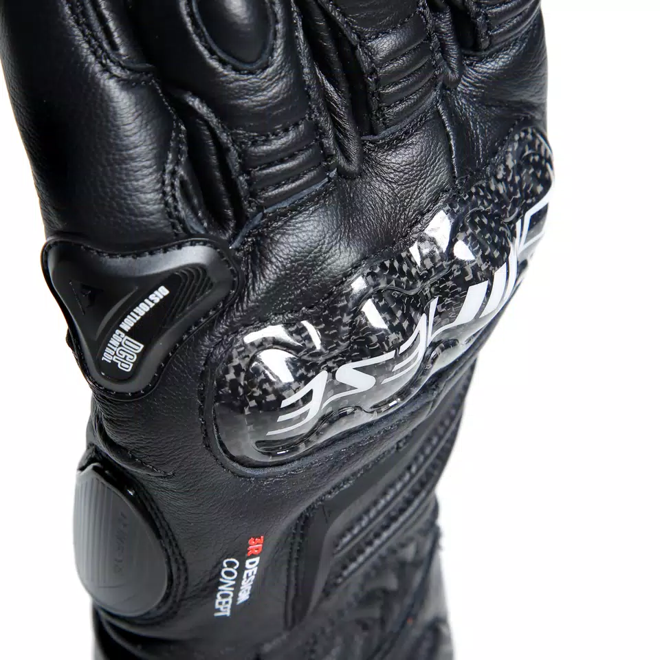 CARBON 4 - MEN'S MOTORCYCLE LONG LEATHER GLOVES - DAINESE