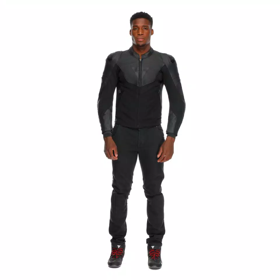 IPERATTIVA - MEN LEATHER-TEXTILE MOTORCYCLE JACKET - DAINESE